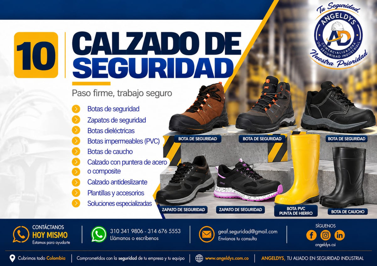 10 - Calzado de Seguridad