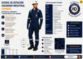 Overol Dotación Seguridad Industrial Hombre – Ficha técnica Dot-011
