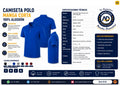 Camiseta Polo Manga Corta 100% Algodón – Ficha técnica Dot-018