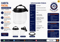 Careta Facial de Seguridad Protección Facial – Ficha técnica Car-002