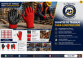 Guantes de Cuero Tipo Ingeniero Vacuno Premium – Ficha técnica Guan-004
