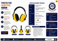 Protector Auditivo Tipo Copa Genérico ANSI S3.19 – Ficha técnica Aud-003