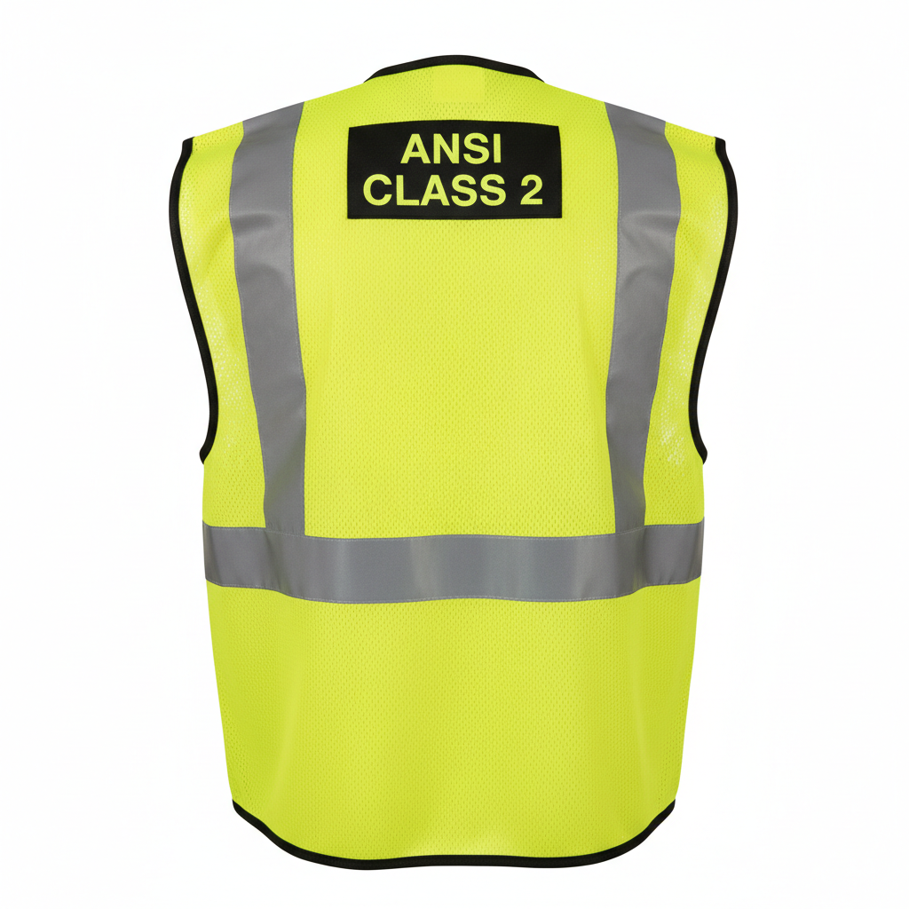 Chaleco de Seguridad Reflectivo ANSI 107 Clase 2