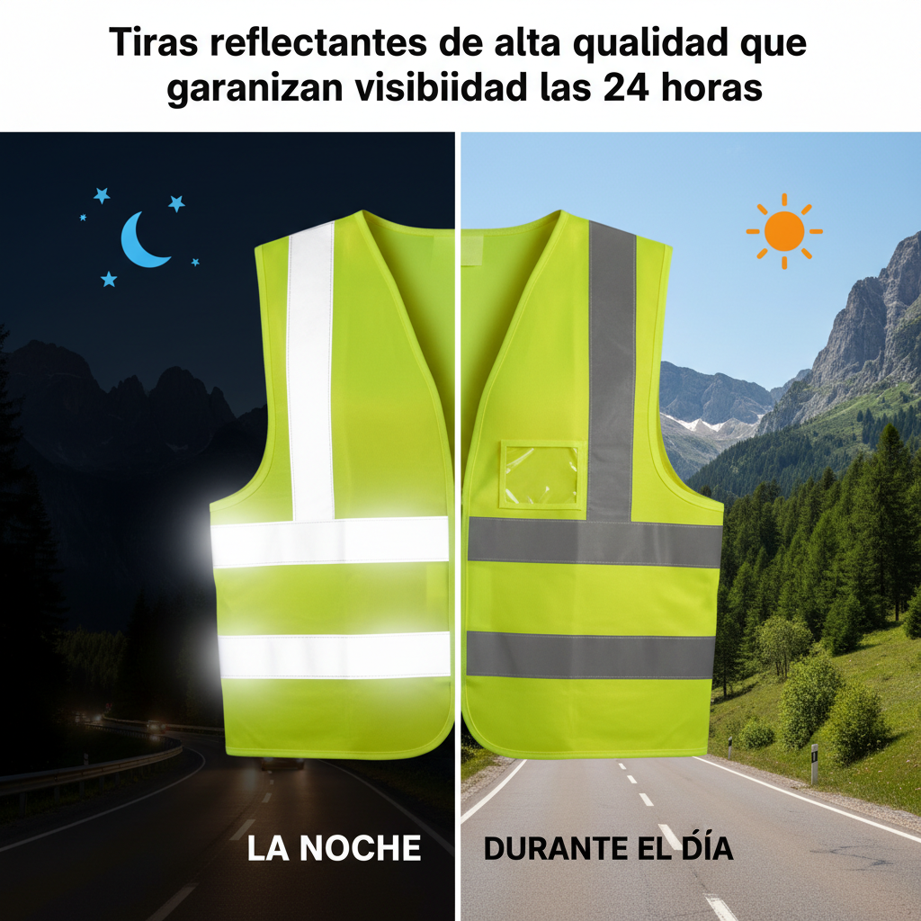 Chaleco de Seguridad Reflectivo ANSI 107 Clase 2