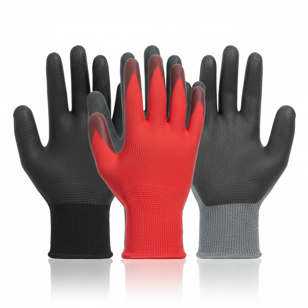 Guantes de Trabajo Recubiertos de Goma Maxcheck x72